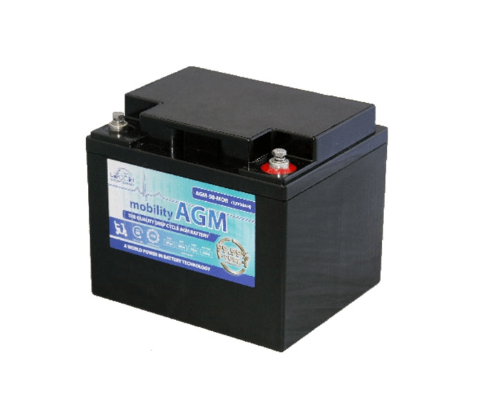 LEOCH MOBILITY 12V 50AH AGM BATTERY
