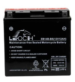 EB14B-BS MOTORCYCLE BATTERY