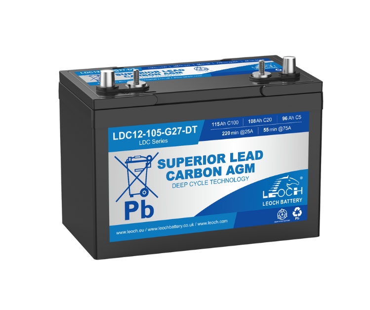LDC12-90-G24-DT LEOCH BATTERY