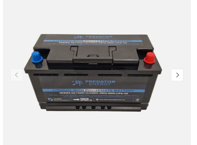 PRHD-150D LITHIUM LEISURE BATTERY