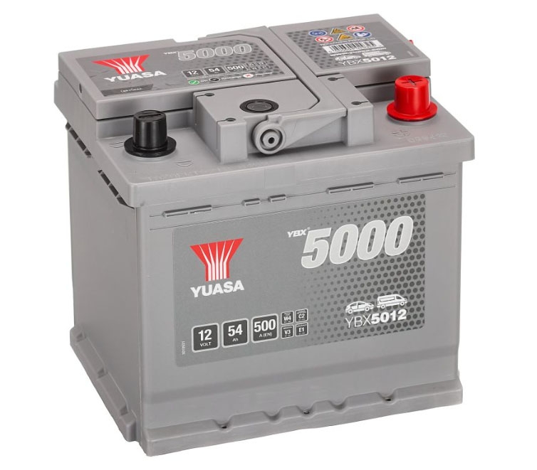 YBX 5012 54AH 500CCA BATTERY