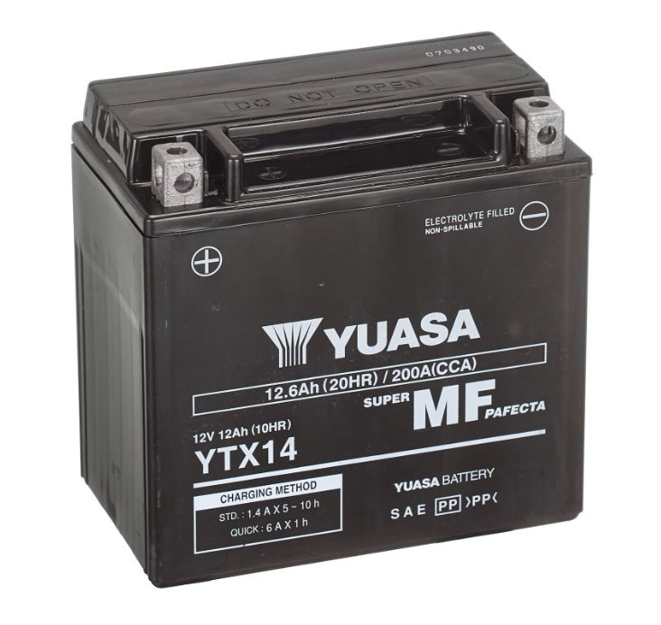 YTX14-BS YUASA BATTERY